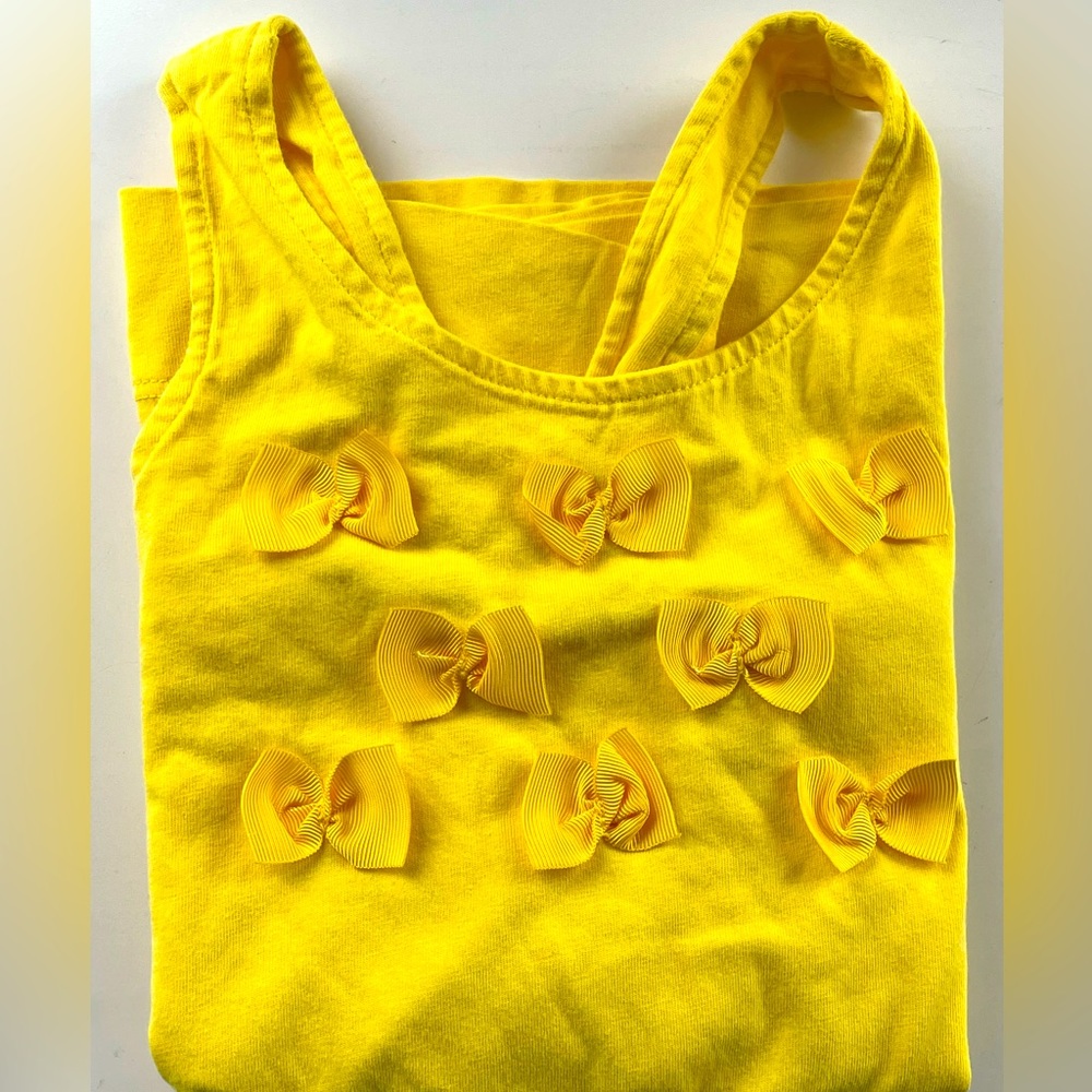 Lili Gaufrette Yellow Dress Toddler Size 3